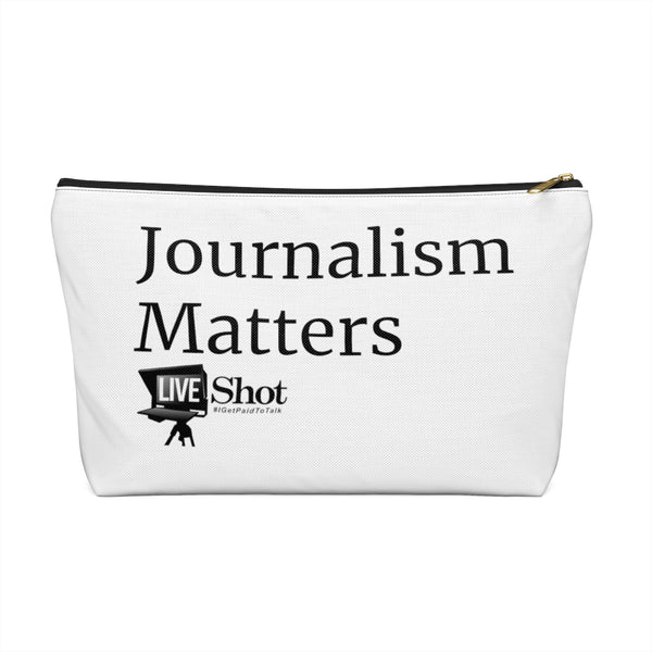 "Journalism Matters" Accessory Pouch / Makeup Bag