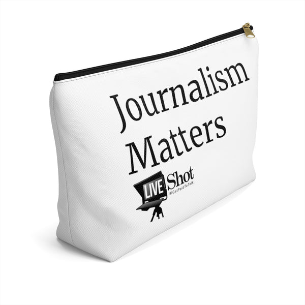"Journalism Matters" Accessory Pouch / Makeup Bag