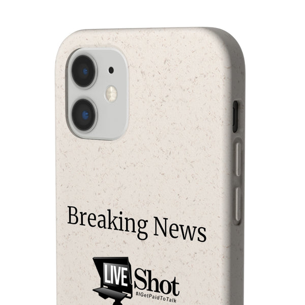 'Breaking News' Biodegradable Phone Case